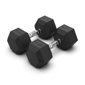 17.5kg Hex Dumbell Set