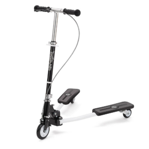 Xootz Kids Tri Flicker White Scooter